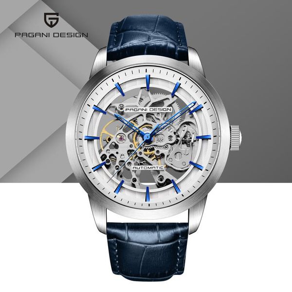 brand 2021 skeleton hollow leather men's wrist watches luxury mechanical male clock man gift pd-1638 wristwatches, Slivery;brown
brand 2021 skeleton hollow leather men's wrist watches luxury mechanical male clock man gift pd-1638 wristwatches, Slivery;brown