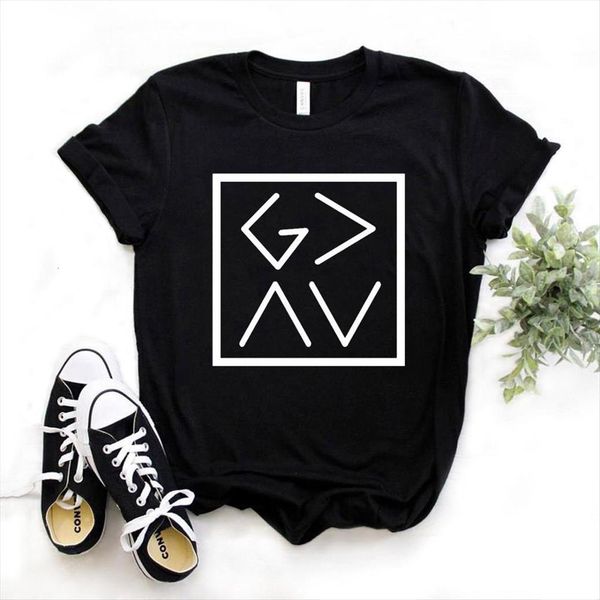 god is greater than the womens t shirt high lows square cotton casual funny lady yong girl tee 6, White
god is greater than the womens t shirt high lows square cotton casual funny lady yong girl tee 6, White