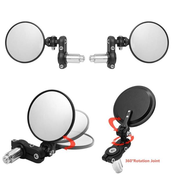 motorcycle mirrors universal 7/8" 22mm round handlebar wing foldable aluminum black handle bar end rearview side
motorcycle mirrors universal 7/8" 22mm round handlebar wing foldable aluminum black handle bar end rearview side