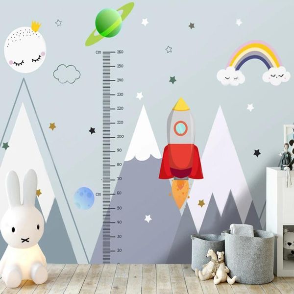 wallpapers custom mural wallpaper modern hand painted 3d cartoon rocket space children's room background wall painting papel de parede
wallpapers custom mural wallpaper modern hand painted 3d cartoon rocket space children's room background wall painting papel de parede