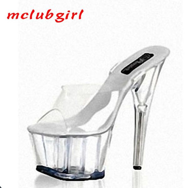 mclubgirl 15cm heels pure color fish mouth buckle super high heel transparent crystal shoes model walk show sandals lyp, Black
mclubgirl 15cm heels pure color fish mouth buckle super high heel transparent crystal shoes model walk show sandals lyp, Black