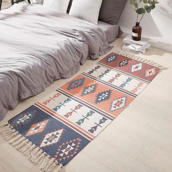 carpets 60x150cm retro tassels carpet for living room home hand woven bohemian tapestry table bedside rug floor mat bedroom decoration
carpets 60x150cm retro tassels carpet for living room home hand woven bohemian tapestry table bedside rug floor mat bedroom decoration