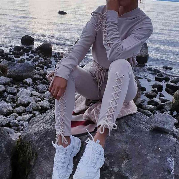 omsj casual workout khaki outfits sets for ladies tracksuit autumn bodycon two piece set crop long pants women lace up suits 210517, White
omsj casual workout khaki outfits sets for ladies tracksuit autumn bodycon two piece set crop long pants women lace up suits 210517, White