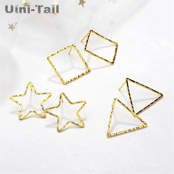 uini-tail 925 sterling silver gold color geometric earrings female korean simple stars square triangle wild dangle & chandelier
uini-tail 925 sterling silver gold color geometric earrings female korean simple stars square triangle wild dangle & chandelier