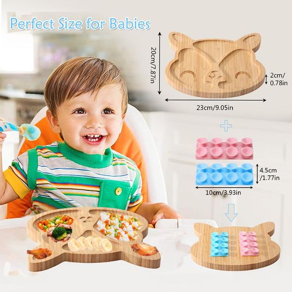 dishes & plates baby feeding wooden tableware silicone suction cup non-slip waterproof child dinner plate bamboo kids shaped cartoon
dishes & plates baby feeding wooden tableware silicone suction cup non-slip waterproof child dinner plate bamboo kids shaped cartoon
