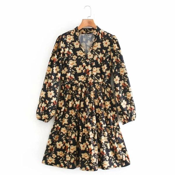 casual dresses women digital floral print v neck loose a-line dress vintage female long sleeve clothes lady vestido d6938, Black;gray
casual dresses women digital floral print v neck loose a-line dress vintage female long sleeve clothes lady vestido d6938, Black;gray