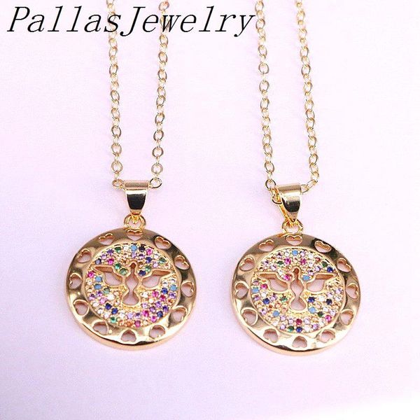 pendant necklaces 10pcs gold color multi colorful cz micro paved round design necklace for women jewelry, Silver
pendant necklaces 10pcs gold color multi colorful cz micro paved round design necklace for women jewelry, Silver