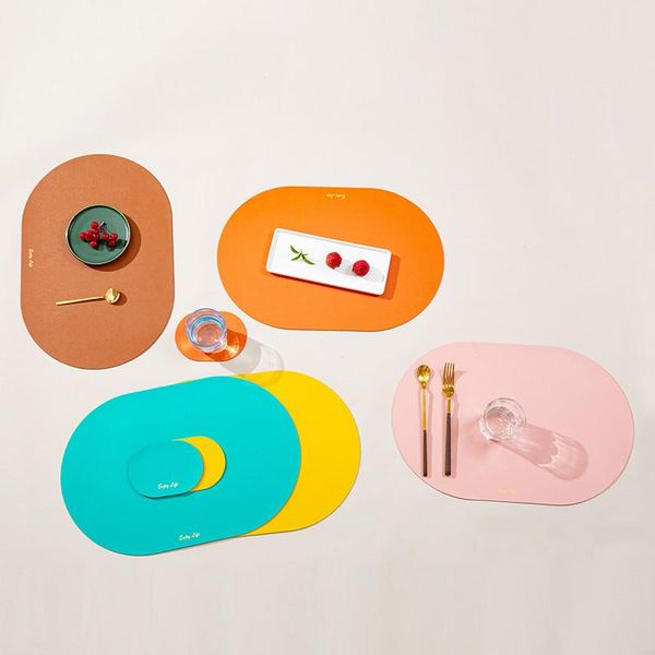 mats & pads waterproof non-slip placemat for dining table pu leather place mat set kitchen accessories cup wine tableware pad
mats & pads waterproof non-slip placemat for dining table pu leather place mat set kitchen accessories cup wine tableware pad