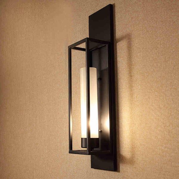wall lamps modern chinese simple living room bedroom aisle industrial wind lamp