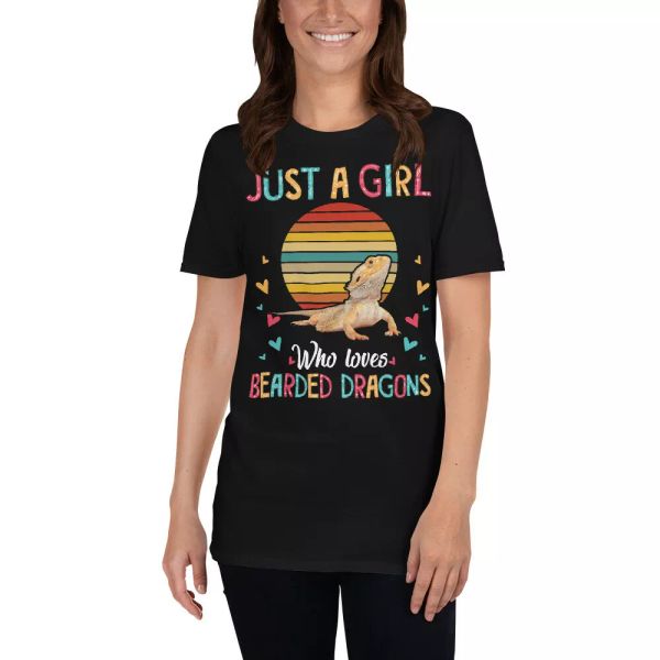 vintage retro just a girl who loves bearded dragons cool bearded dragons t-shirt, White;black
vintage retro just a girl who loves bearded dragons cool bearded dragons t-shirt, White;black