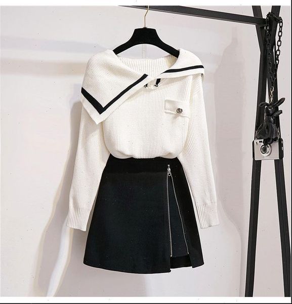 spring winter set womens tracksuits long sleeve turn down collar knitted a line mini skirts suit korean two piece, Gray
spring winter set womens tracksuits long sleeve turn down collar knitted a line mini skirts suit korean two piece, Gray