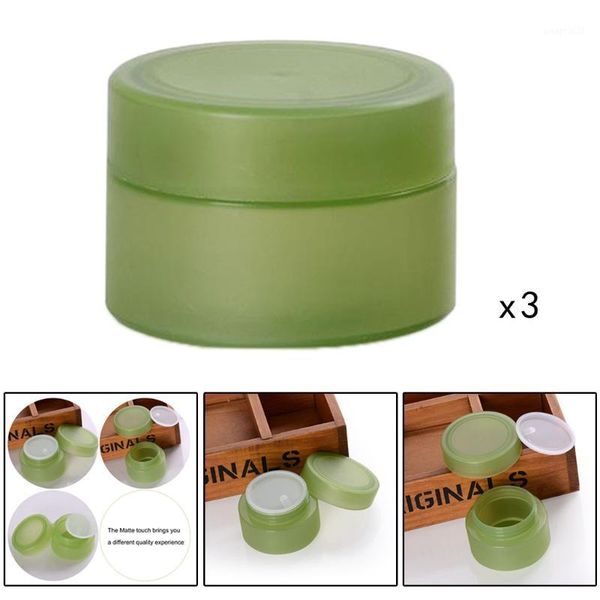 storage bottles & jars 3 pcs 50 grams round containers cosmetic lotion creams salves
storage bottles & jars 3 pcs 50 grams round containers cosmetic lotion creams salves