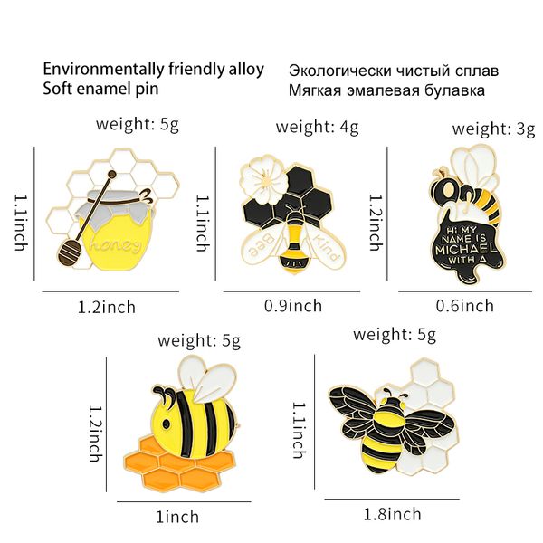 bee kind enamel pin custom honeycomb honey jar bee brooches bag lapel pin cartoon badge jewelry gift for kids friendsdio chan contact, Gray
bee kind enamel pin custom honeycomb honey jar bee brooches bag lapel pin cartoon badge jewelry gift for kids friendsdio chan contact, Gray