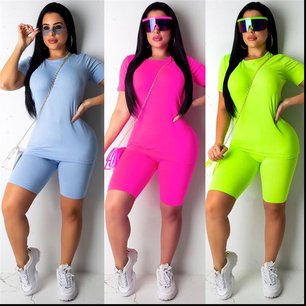 sale casual two women tracksuits piece set plain solid clothes short sleeves t shirt suit, Gray
sale casual two women tracksuits piece set plain solid clothes short sleeves t shirt suit, Gray