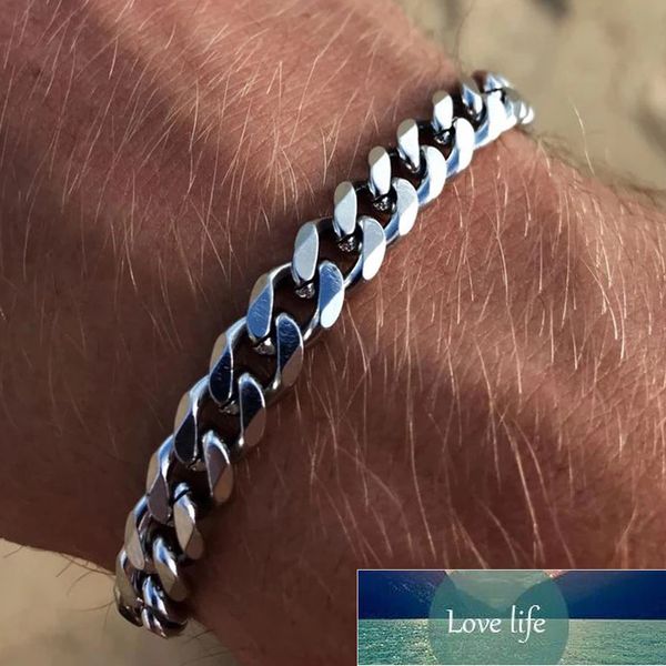 men's bracelet homme stainless steel cuban link chains bracelets for men women chain on hand & leg accessories jewelry gift factory pri, Black
men's bracelet homme stainless steel cuban link chains bracelets for men women chain on hand & leg accessories jewelry gift factory pri, Black