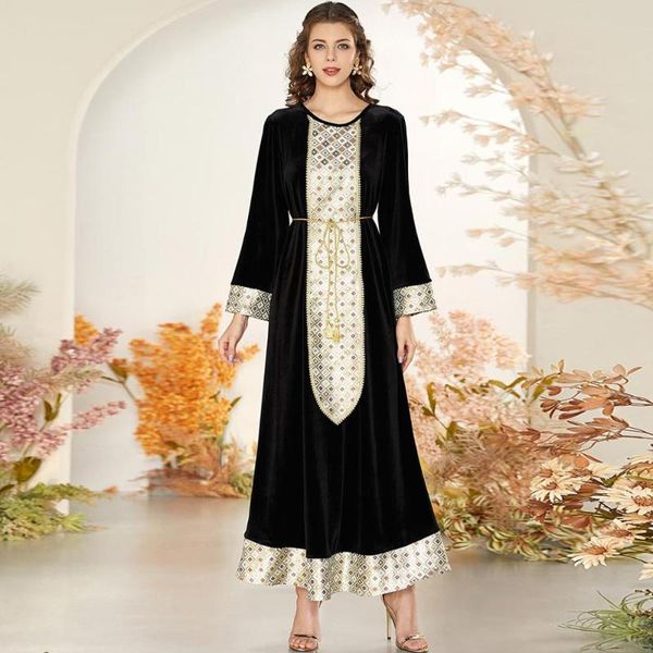 casual dresses fall winter women jacquard maxi dress elegant a line long sleeve embroidery abaya black muslim clothes plus size 4xl self bel, Black;gray
casual dresses fall winter women jacquard maxi dress elegant a line long sleeve embroidery abaya black muslim clothes plus size 4xl self bel, Black;gray