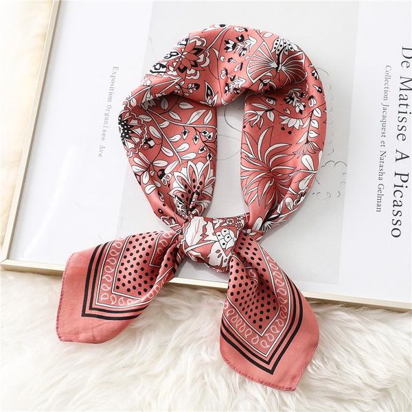 scarves 70cm square silk scarf female hair band headcloth printed artificial professional small, Blue;gray
scarves 70cm square silk scarf female hair band headcloth printed artificial professional small, Blue;gray