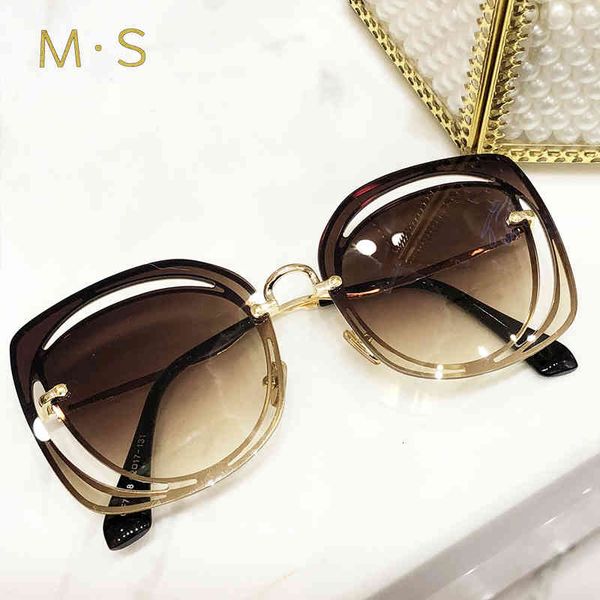 mens sunglasses ms women luxury classic eyewear female sunglasses original brand designer pierced sun glasses fashion uv400, White;black
mens sunglasses ms women luxury classic eyewear female sunglasses original brand designer pierced sun glasses fashion uv400, White;black