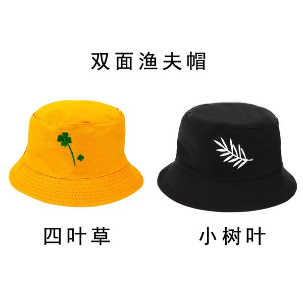 female summer sunscreen fisherman hat cotton embroidered double-sided sunshade lovers outdoor leisure hat men and women, Yellow
female summer sunscreen fisherman hat cotton embroidered double-sided sunshade lovers outdoor leisure hat men and women, Yellow