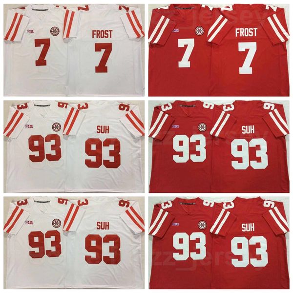ncaa college football nebraska huskers cornhuskers jersey 93 ndamukong suh 7 scott frost university red white team color all stitched for sp, Black
ncaa college football nebraska huskers cornhuskers jersey 93 ndamukong suh 7 scott frost university red white team color all stitched for sp, Black