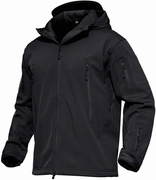 magcomsen men's hooded tactical jacket water resistant soft shell snow ski winter coats o2ap#, Black
magcomsen men's hooded tactical jacket water resistant soft shell snow ski winter coats o2ap#, Black