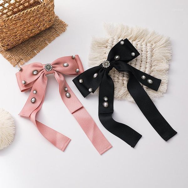 korean cute big black pink bowknot barrettes for women girl beading simulated pearl cross knotted clip hairpins hair accessories1
korean cute big black pink bowknot barrettes for women girl beading simulated pearl cross knotted clip hairpins hair accessories1