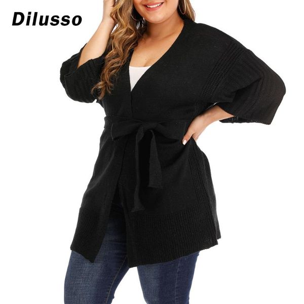 women's jackets plus size womens three quarter sleeve coats solid bandage cardigan blouse belt casual ladies coats#d3, Black;brown 
women's jackets plus size womens three quarter sleeve coats solid bandage cardigan blouse belt casual ladies coats#d3, Black;brown