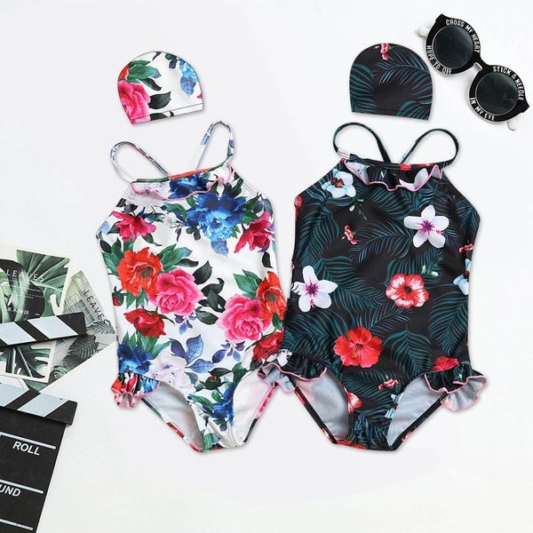 one-pieces toddler kids baby girls floral strap one-piece swimsuit bathing beach temperament swimwear sleeveless flower print bañador, Black
one-pieces toddler kids baby girls floral strap one-piece swimsuit bathing beach temperament swimwear sleeveless flower print bañador, Black