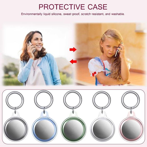 hooks & rails tpu protector cover with keychain for airtags shockproof anti-scratch anti-fall protective case shell
hooks & rails tpu protector cover with keychain for airtags shockproof anti-scratch anti-fall protective case shell