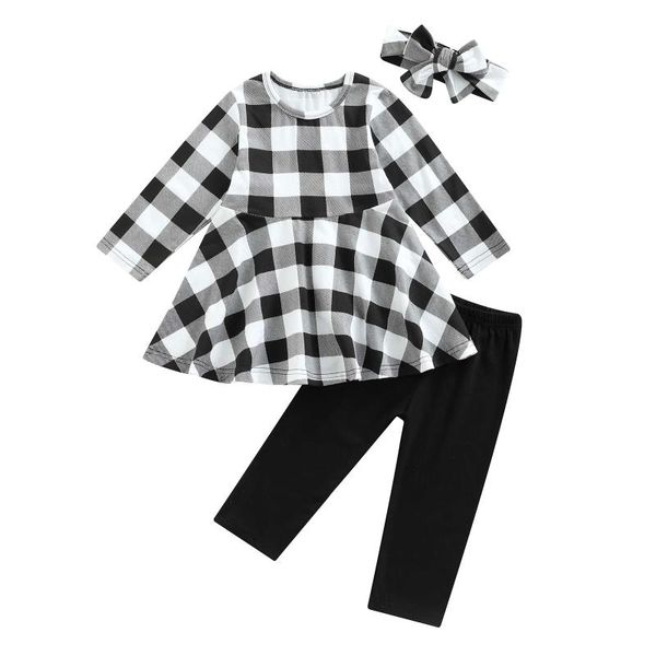 clothing sets 1-5y autumn fashion toddler baby girls clothes plaid long sleeve pullover casual trousers headband suit 3pcs, White
clothing sets 1-5y autumn fashion toddler baby girls clothes plaid long sleeve pullover casual trousers headband suit 3pcs, White