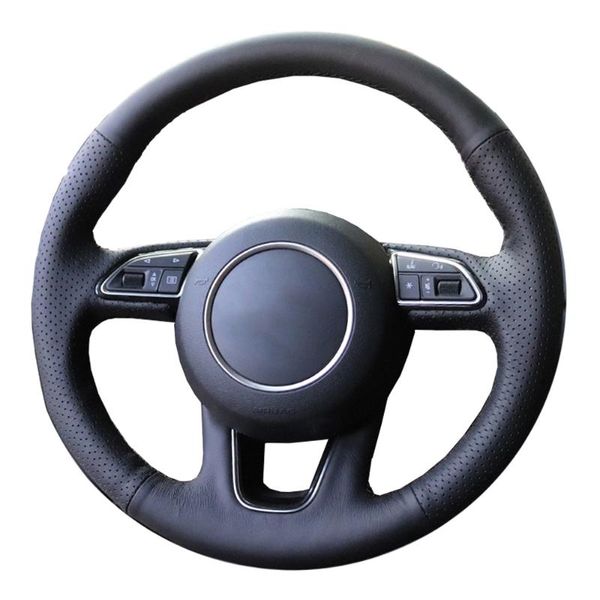 genuine leather car steering wheel cover for q3 q5 2013 2014 2021/ protect steering-wheel covers
genuine leather car steering wheel cover for q3 q5 2013 2014 2021/ protect steering-wheel covers