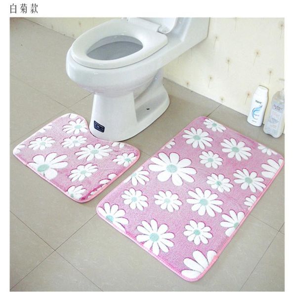 2pcs bath mat set daisy flower cobblestone pattern bathroom rug anti slip toilet products mats
2pcs bath mat set daisy flower cobblestone pattern bathroom rug anti slip toilet products mats