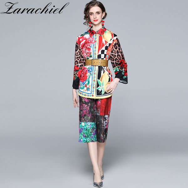 boho two calf-length pants women flower print loose long shirt + straight cropped trousers sashes 2 pieces set 210416, White
boho two calf-length pants women flower print loose long shirt + straight cropped trousers sashes 2 pieces set 210416, White