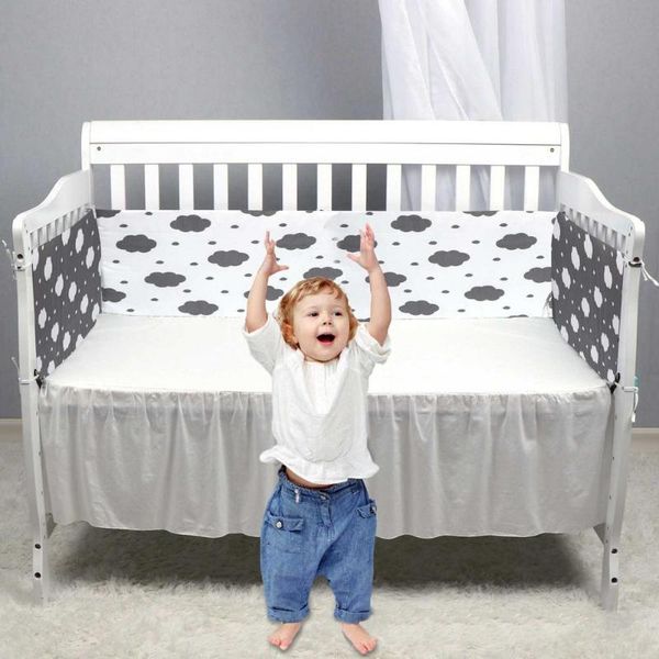bedding sets 130x30cm thicken crib liner protector machine washable removable baby bumper safety guard pad breathable
bedding sets 130x30cm thicken crib liner protector machine washable removable baby bumper safety guard pad breathable