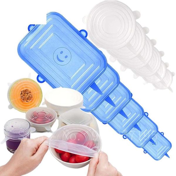 kitchen storage & organization 6/12 pcs adaptable silicone food lids smart fresh cover sets covers caps for cans accessories
kitchen storage & organization 6/12 pcs adaptable silicone food lids smart fresh cover sets covers caps for cans accessories