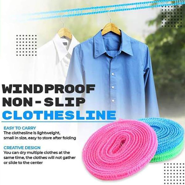 hangers & racks outdoor windproof 8m adjustable strength nylon durable anti-slip drying clothes rope clothesline washing line laundry
hangers & racks outdoor windproof 8m adjustable strength nylon durable anti-slip drying clothes rope clothesline washing line laundry