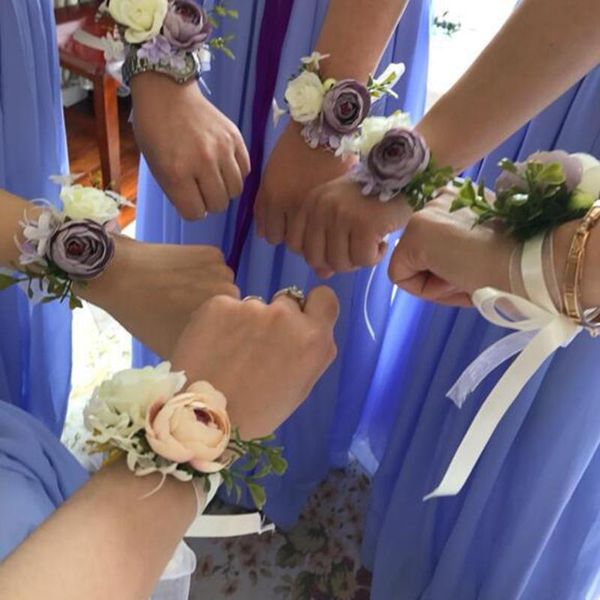 decorative flowers & wreaths elegant mini wedding bridesmaid wrist fake flower artificial hand wristband women bracelet
decorative flowers & wreaths elegant mini wedding bridesmaid wrist fake flower artificial hand wristband women bracelet