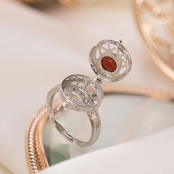 adjustable silver agate ring jewellery 925 for women natural stone fashion dainty unusual cool stuff box can be opened cluster rings, Golden;silver
adjustable silver agate ring jewellery 925 for women natural stone fashion dainty unusual cool stuff box can be opened cluster rings, Golden;silver