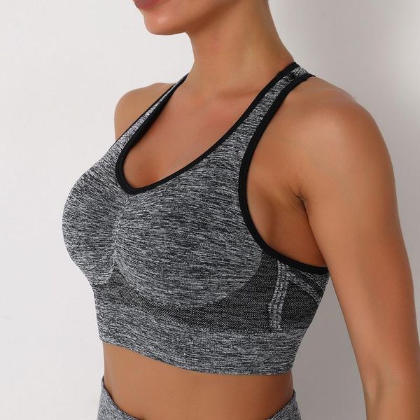 seamless women's sports bras quick-drying perspirationbreathable cross back solid color fitness yoga running outfit
seamless women's sports bras quick-drying perspirationbreathable cross back solid color fitness yoga running outfit