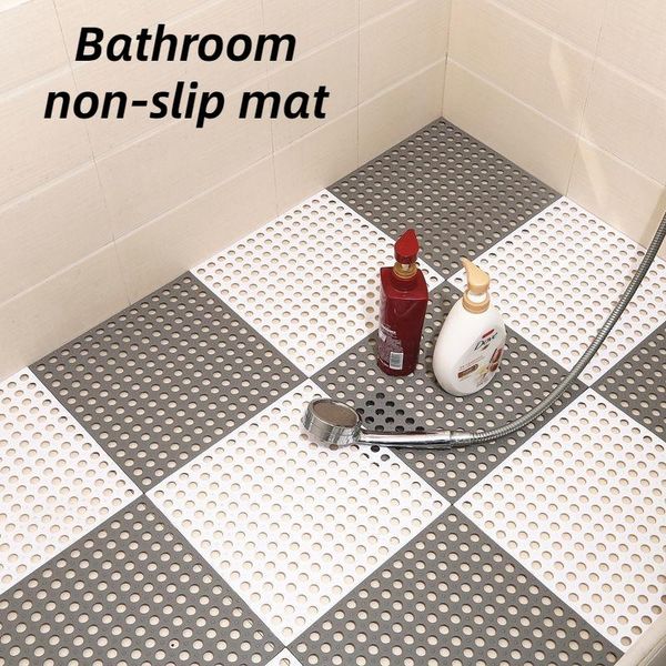 bath mats 30x30cm bathroom non-slip mat shower waterproof splicing household drainage accessories home decoration
bath mats 30x30cm bathroom non-slip mat shower waterproof splicing household drainage accessories home decoration