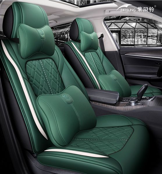 car accessory seat cover for sedan suv durable leather universal five seats set cushion including front and rear covers full covered green d
car accessory seat cover for sedan suv durable leather universal five seats set cushion including front and rear covers full covered green d