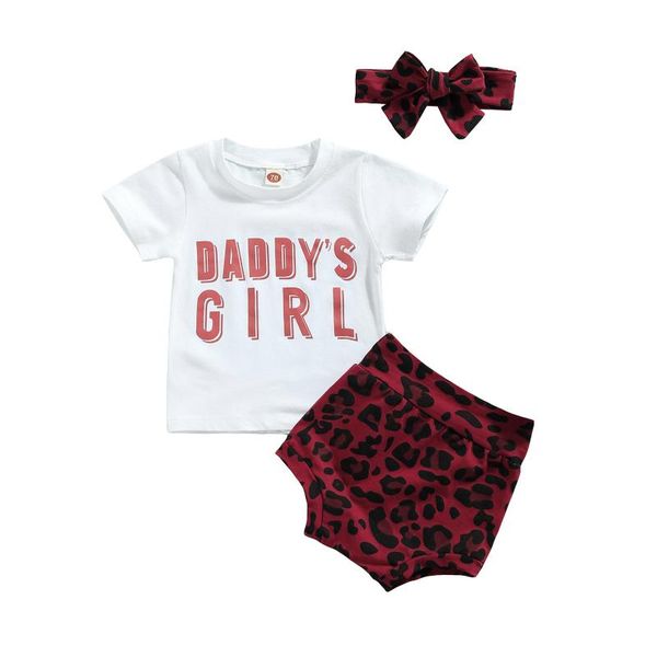 clothing sets citgeesummer infant baby girls clothes set letter print short sleeve o-neck t-shirt+leopard shorts+bow-knot headband, White
clothing sets citgeesummer infant baby girls clothes set letter print short sleeve o-neck t-shirt+leopard shorts+bow-knot headband, White