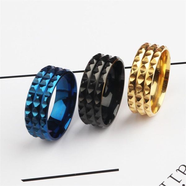 cluster rings fashion titanium steel ring men domineering stainless trend jewelry, Golden;silver
cluster rings fashion titanium steel ring men domineering stainless trend jewelry, Golden;silver