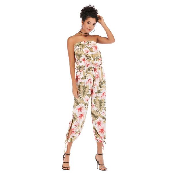 women's jumpsuits & rompers female jumpsuit off shoulder slash neck chiffon backless print elegant women casual sexy, Black;white
women's jumpsuits & rompers female jumpsuit off shoulder slash neck chiffon backless print elegant women casual sexy, Black;white