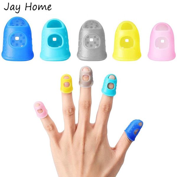 sewing notions & tools 3 sizes anti-slip silicone fingertip protectors crafts finger thimble hollow out breathable protection cover caps, Black
sewing notions & tools 3 sizes anti-slip silicone fingertip protectors crafts finger thimble hollow out breathable protection cover caps, Black