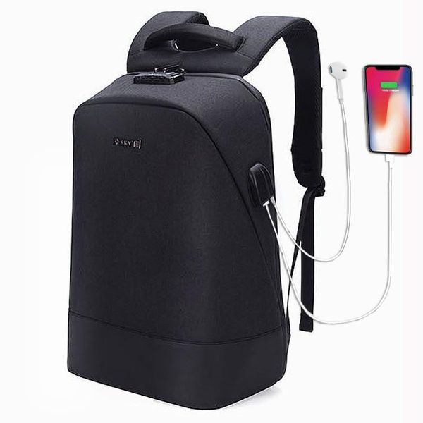men anti-theft lapbackpack usb charging waterproof fashion notebook rucksack business travel pack bags for male
men anti-theft lapbackpack usb charging waterproof fashion notebook rucksack business travel pack bags for male