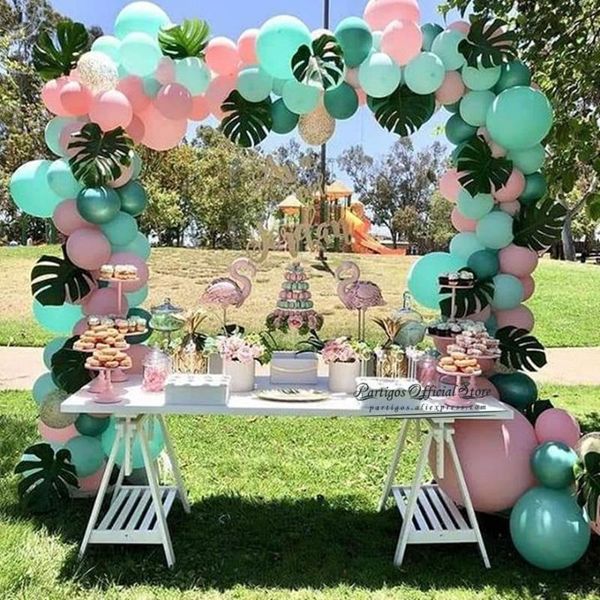 party decoration 1set 117pcs tropical hawaii island balloons garland,hawaii monstera leaves birthday supplies,blue pink balloon chain
party decoration 1set 117pcs tropical hawaii island balloons garland,hawaii monstera leaves birthday supplies,blue pink balloon chain