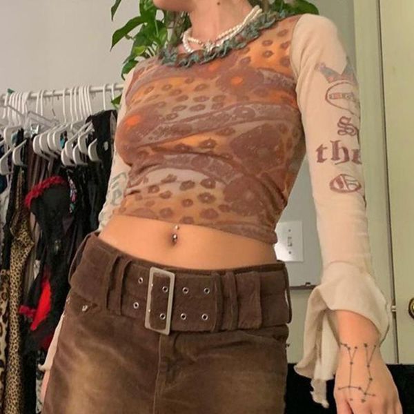 women's t-shirt summer women flared sleeve o-neck mesh stitching fashion print female pullover cropped short tees streetwear, White
women's t-shirt summer women flared sleeve o-neck mesh stitching fashion print female pullover cropped short tees streetwear, White