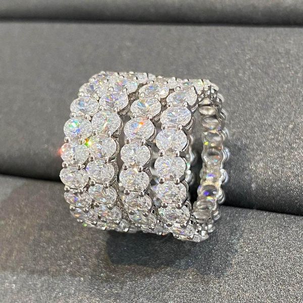 cluster rings jewelry pure 925 sterling silver 5a+ rainbow glory circle of stones ring for women party daily wedding engagement, Golden;silver
cluster rings jewelry pure 925 sterling silver 5a+ rainbow glory circle of stones ring for women party daily wedding engagement, Golden;silver