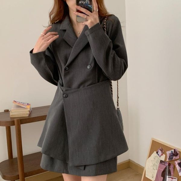 casual dresses chic arrival minimalist slim office lady 2021 elegance high waist lapel femme gentle mini es vestidos zdcq, Black;gray
casual dresses chic arrival minimalist slim office lady 2021 elegance high waist lapel femme gentle mini es vestidos zdcq, Black;gray
